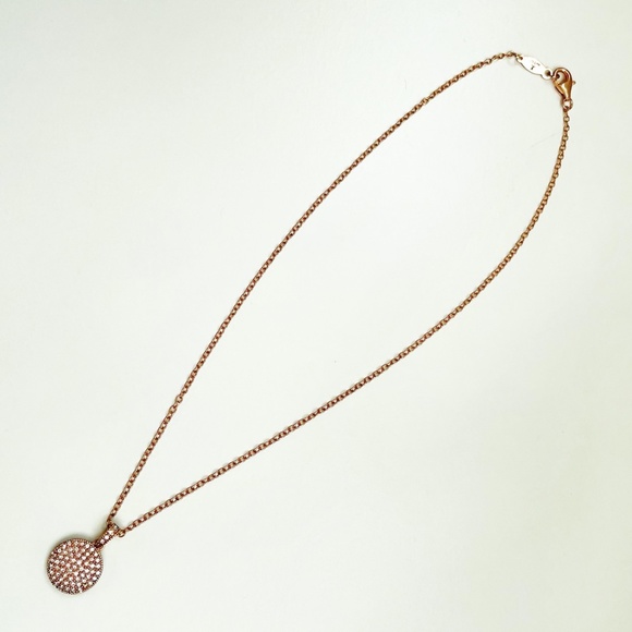 Judith Jack Marcasite and Crystal Reversible Sterling Silver Pendant Necklace - Picture 10 of 10